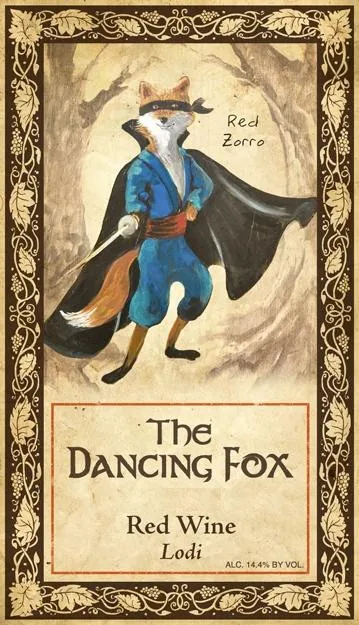 Red Zorro Bottle