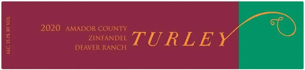 Deaver Ranch Zinfandel Bottle