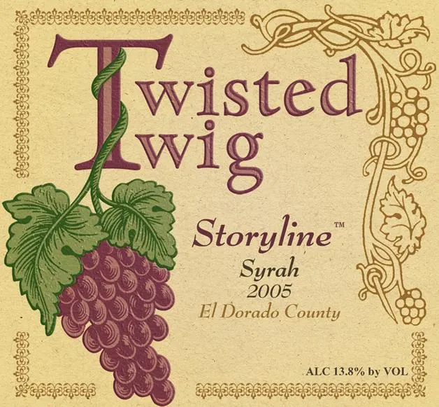 Storyline Syrah Bottle