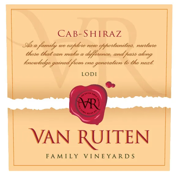Cabernet Shiraz Bottle