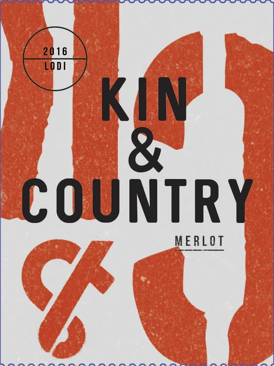 Kin & Country Merlot Bottle