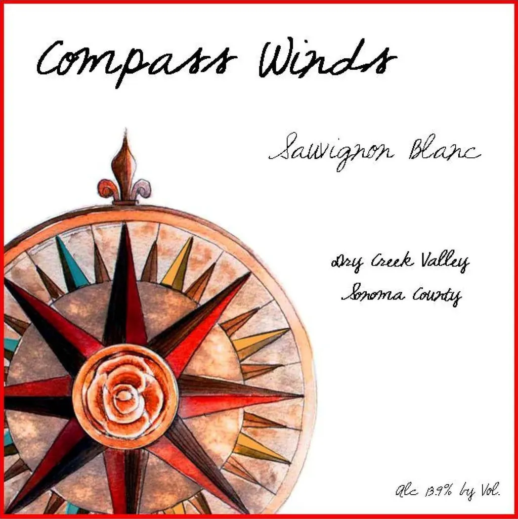 Compass Winds Sauvignon Blanc Bottle