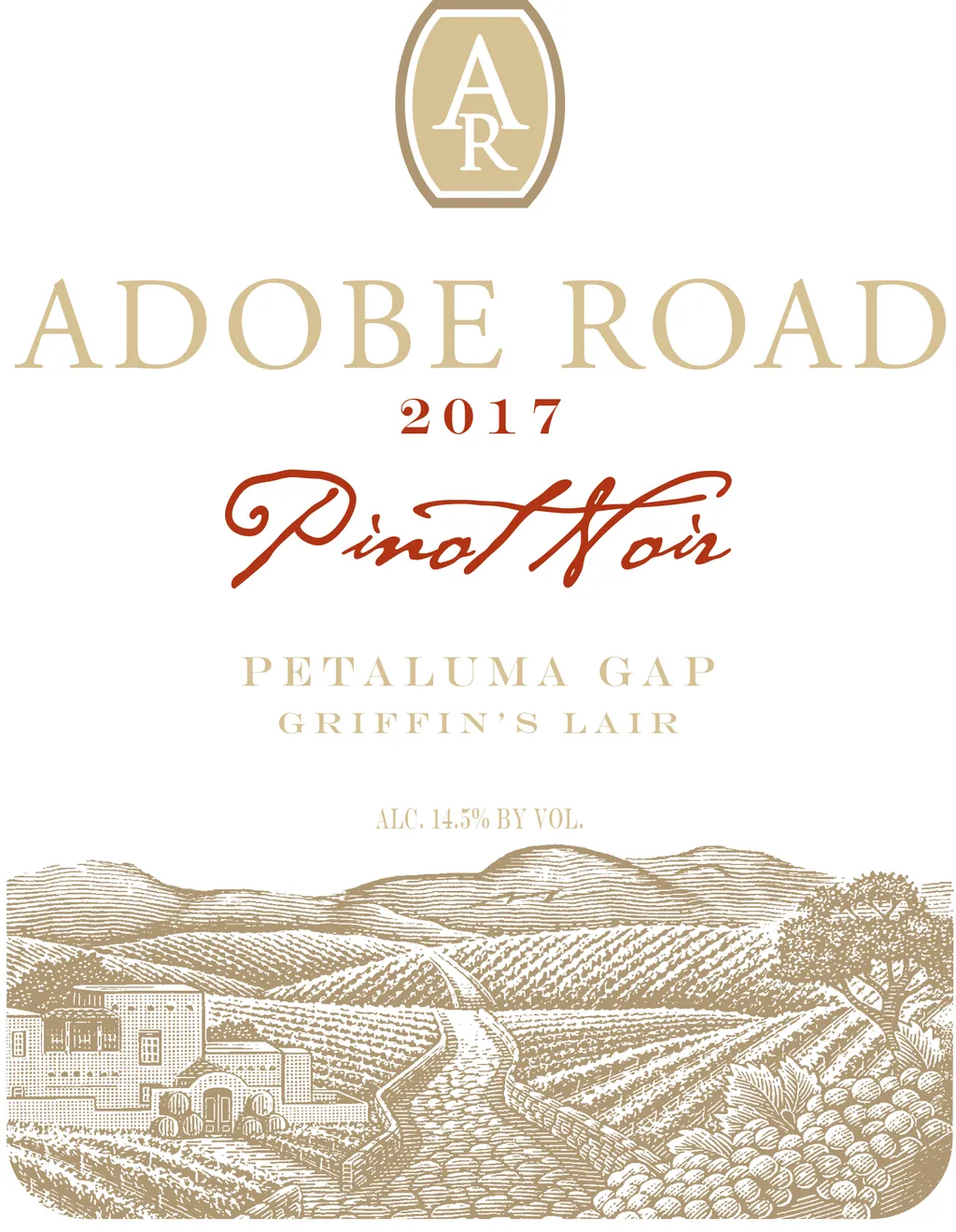 Griffin's Lair Vineyard Pinot Noir Bottle