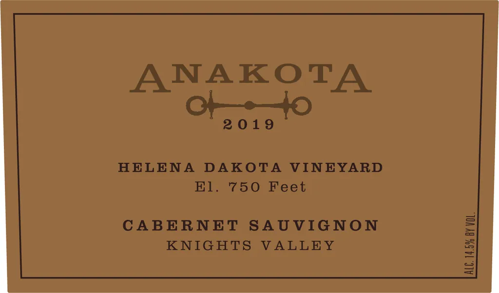 Helena Dakota Vineyard Cabernet Sauvignon Bottle