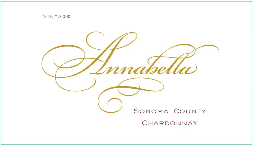 Sonoma Chardonnay Bottle