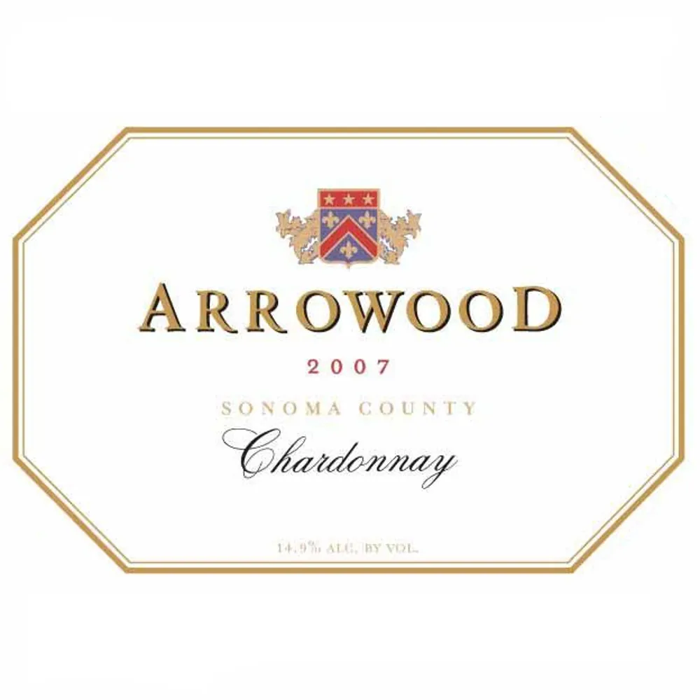 Sonoma Chardonnay Bottle