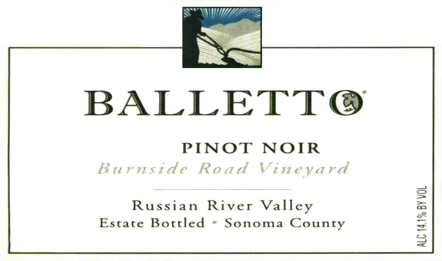 Burnside Road Pinot Noir Bottle