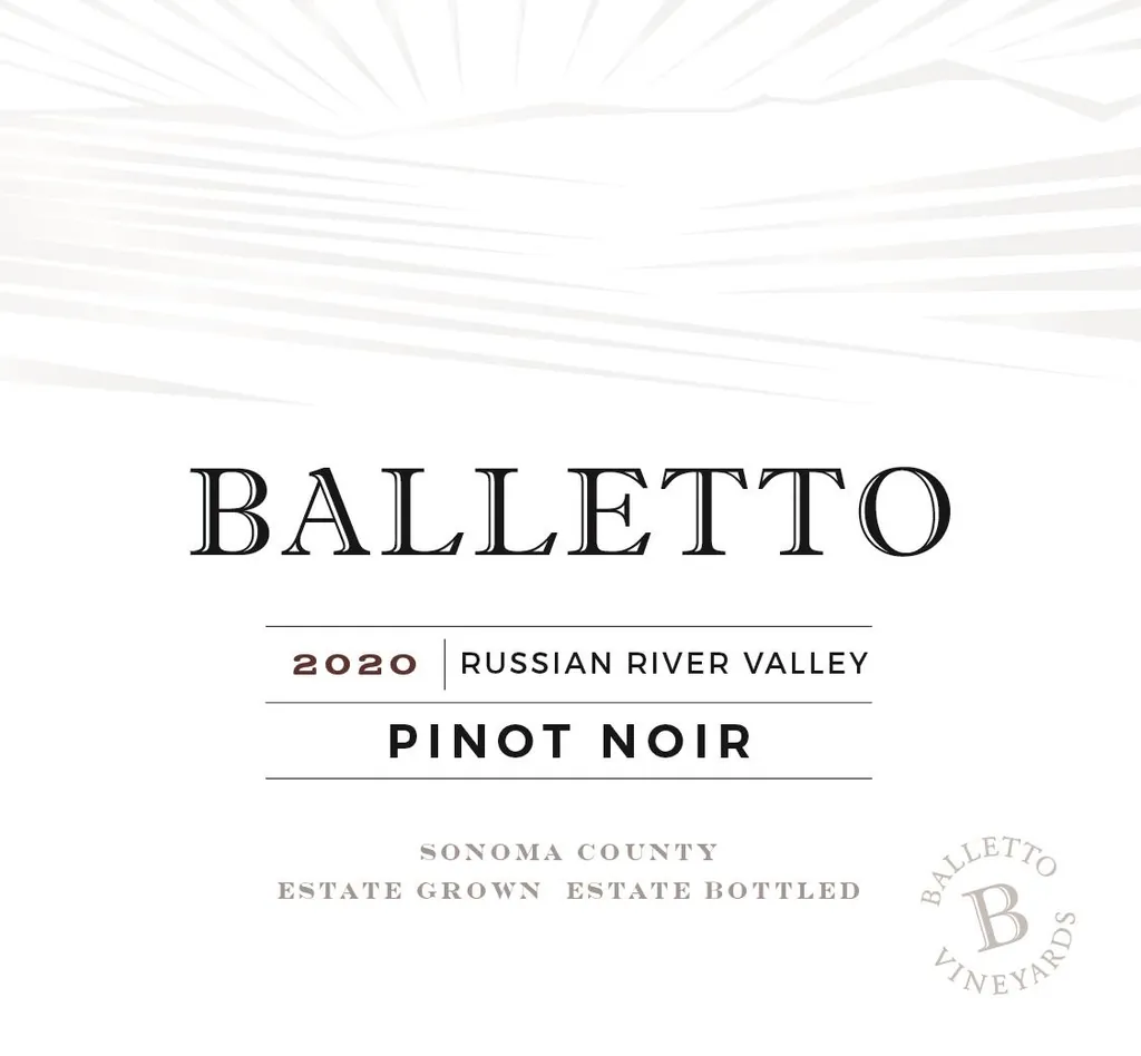 Russian River Valley Estate Pinot Noir Bottle