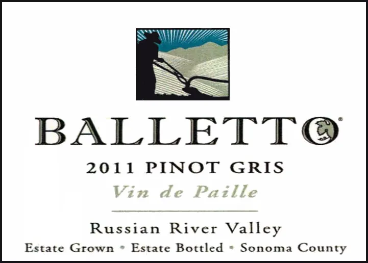 Vin de Paille Pinot Gris Bottle