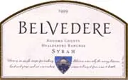 Healdsburg Ranches Syrah Bottle
