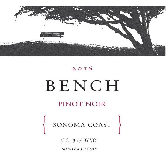 Sonoma Coast Pinot Noir Bottle