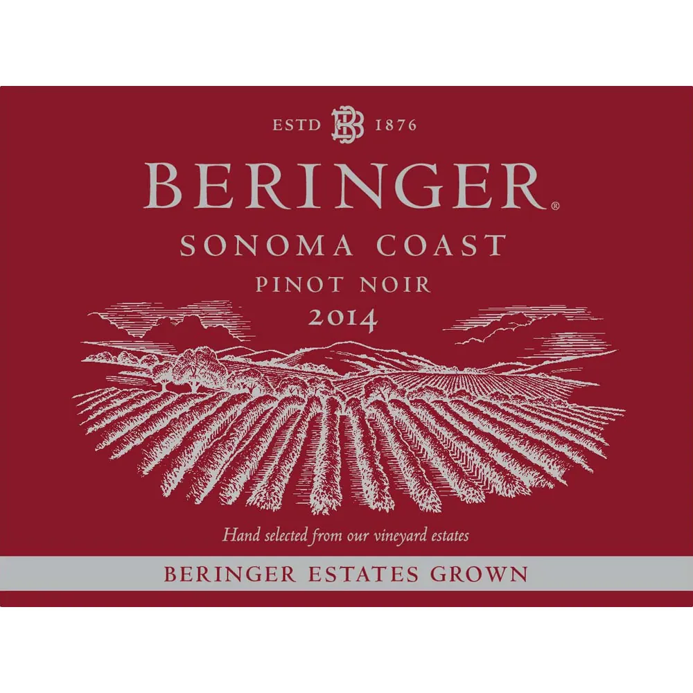 Sonoma Coast Pinot Noir Bottle