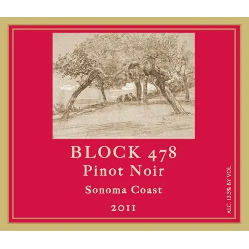 Sonoma County Pinot Noir Bottle