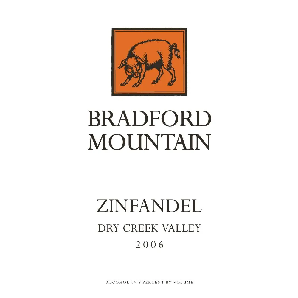 Dry Creek Zinfandel Bottle
