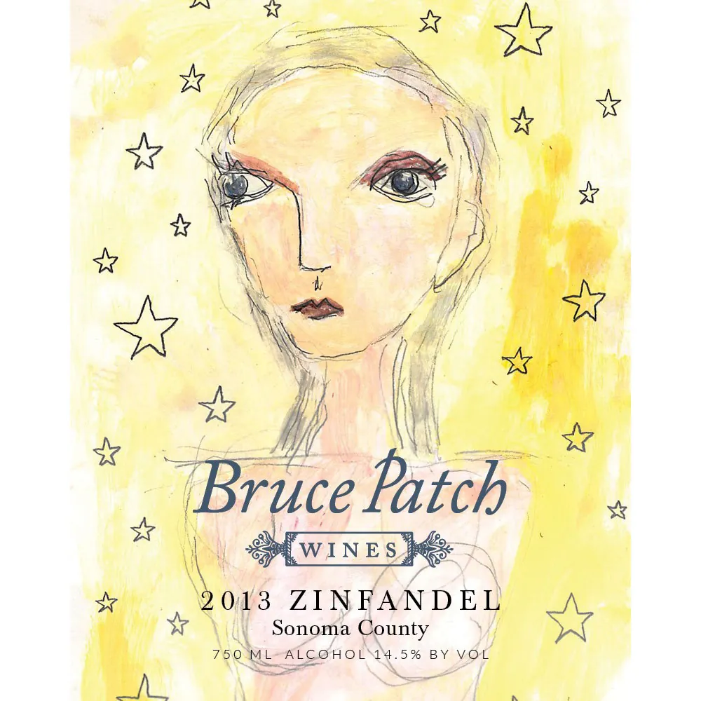 Sonoma County Zinfandel Bottle