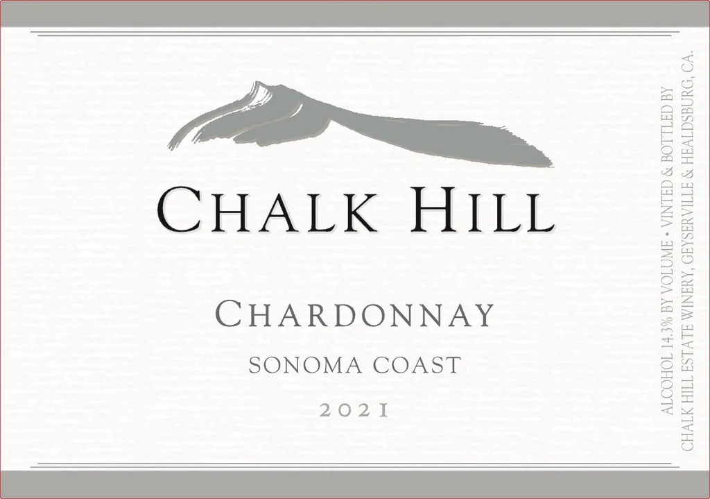 Sonoma Coast Chardonnay Bottle