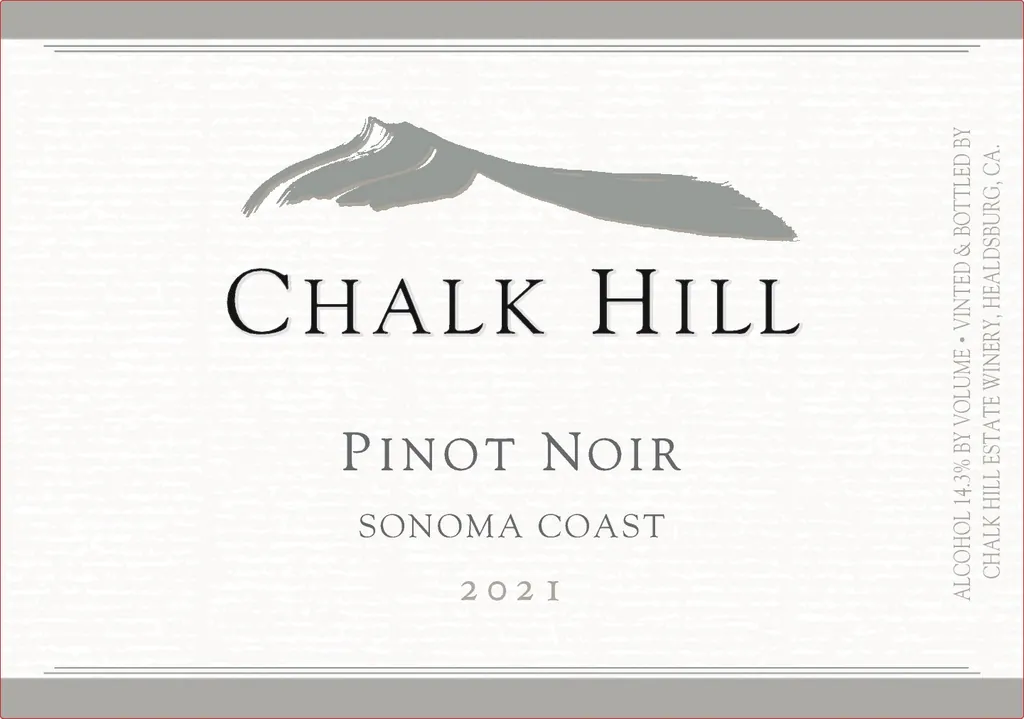 Sonoma Coast Pinot Noir Bottle