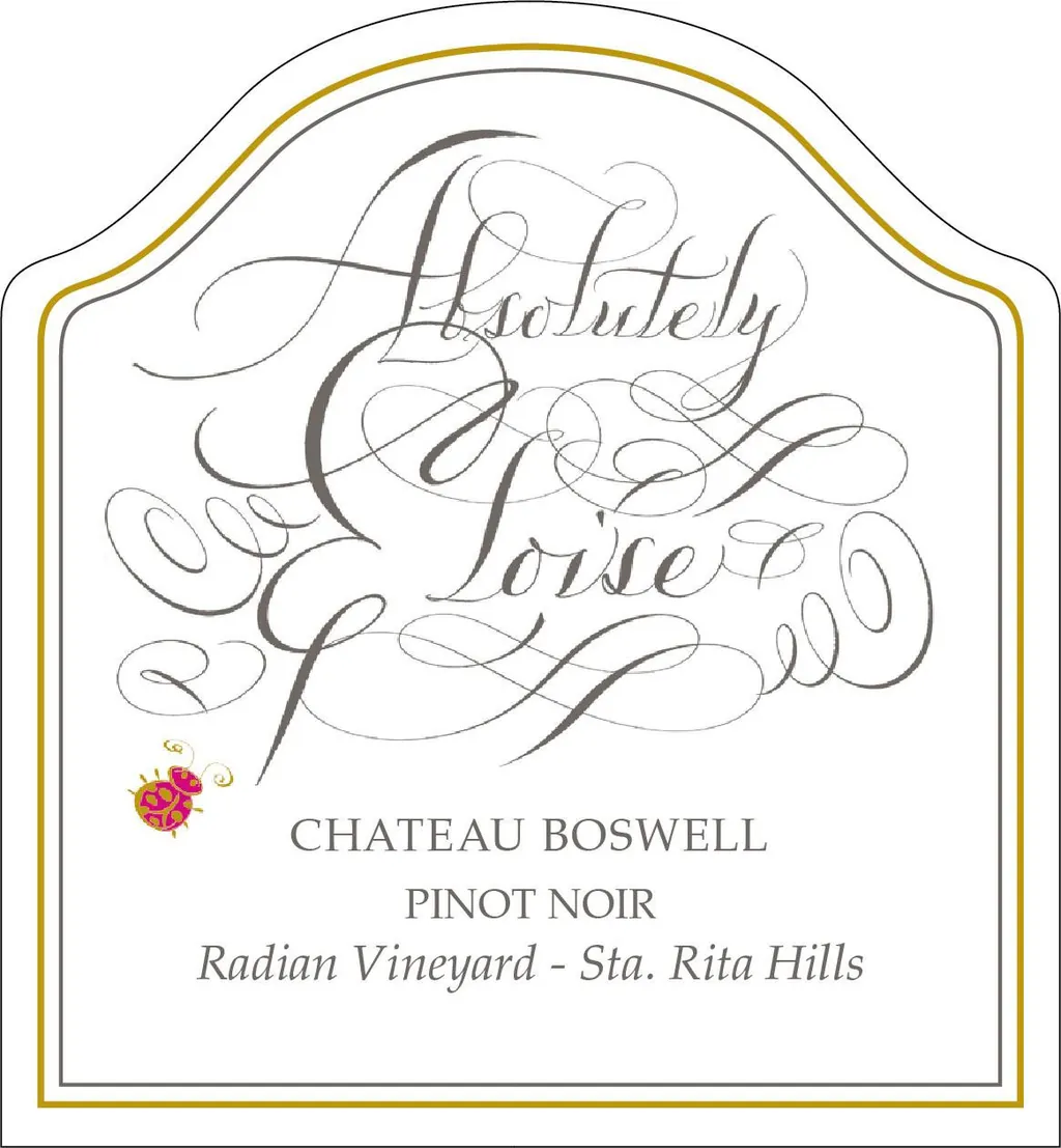 Radian Pinot Noir Bottle