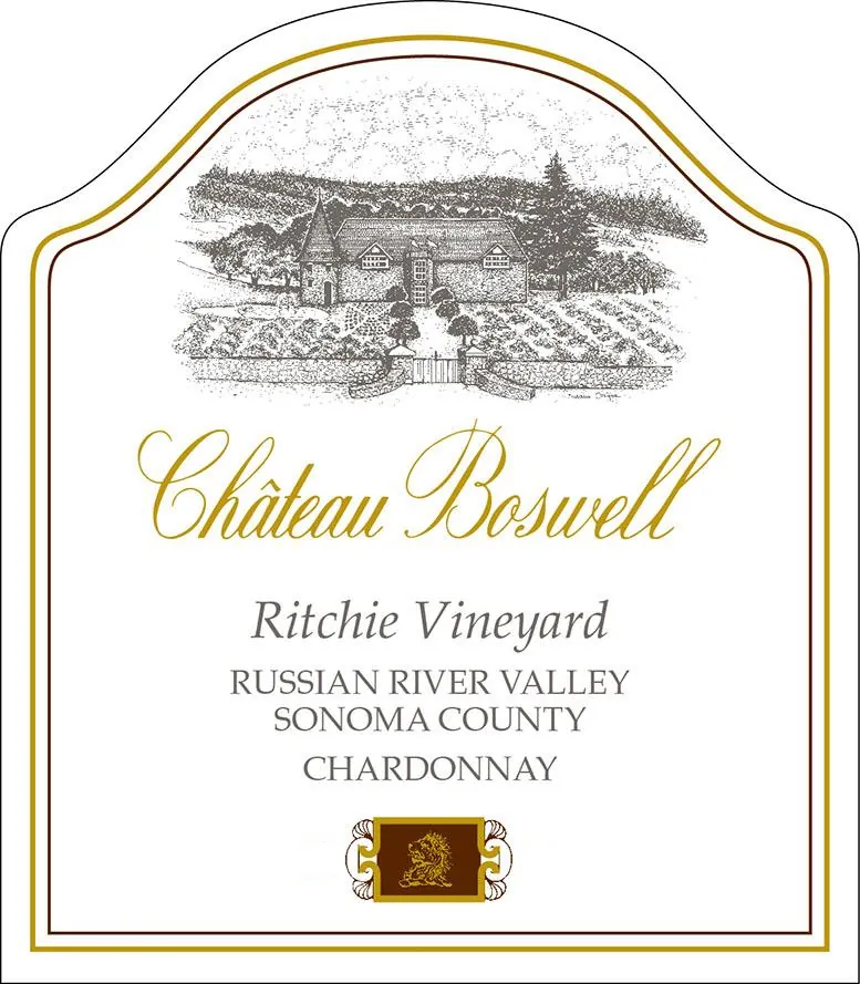Ritchie Vineyard Chardonnay Bottle