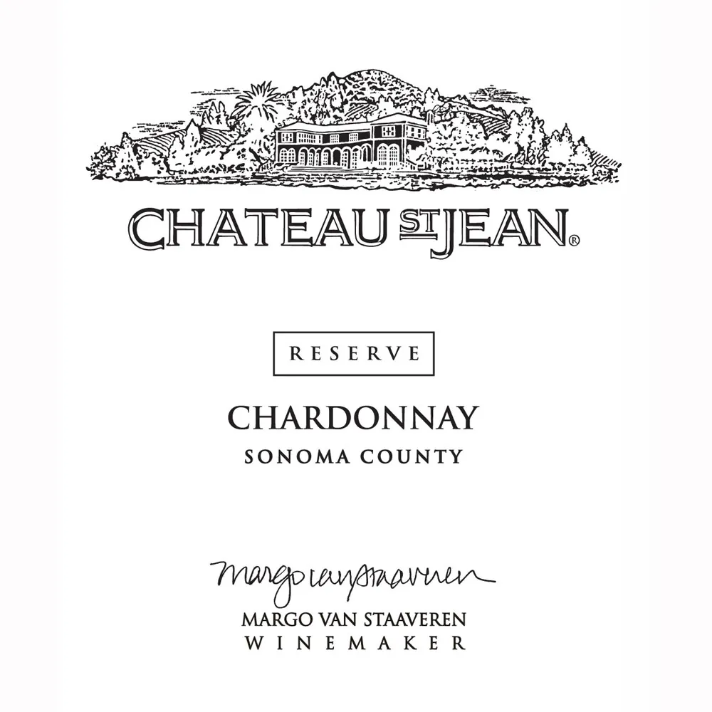 Sonoma County Reserve Chardonnay Bottle