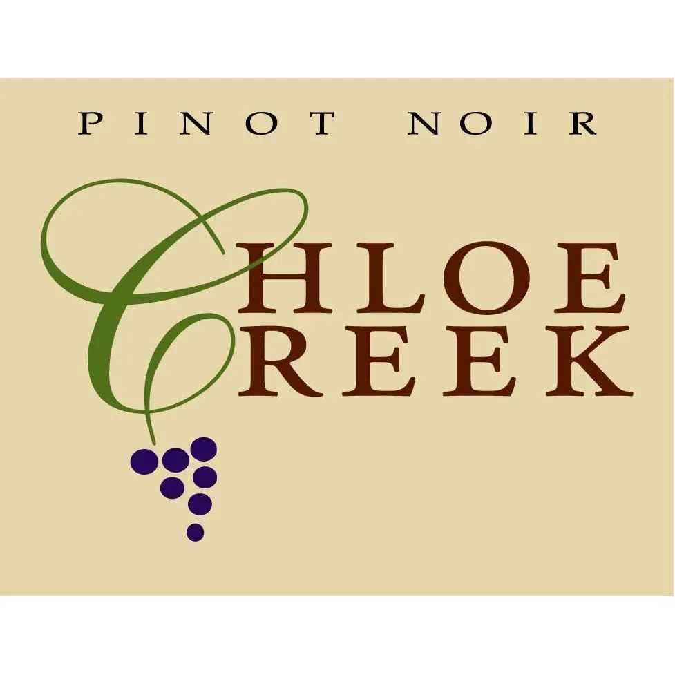 Chloe Creek Sangiacomo Pinot Noir Bottle