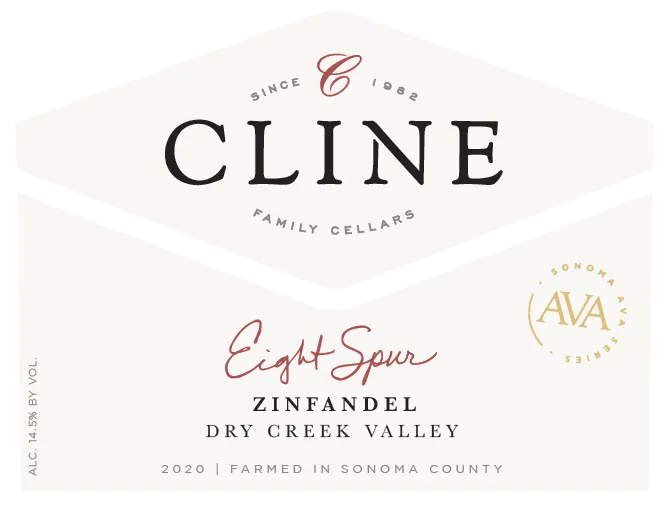 Eight Spur Zinfandel Bottle