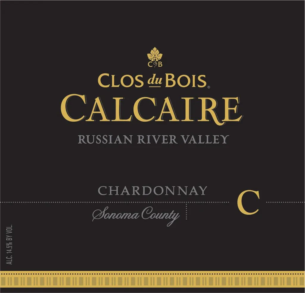 Calcaire Vineyard Chardonnay Bottle