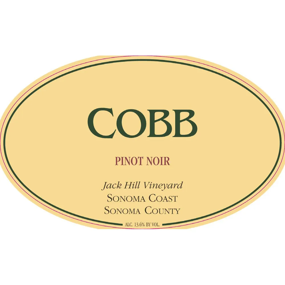 Jack Hill Vineyard Pinot Noir Bottle