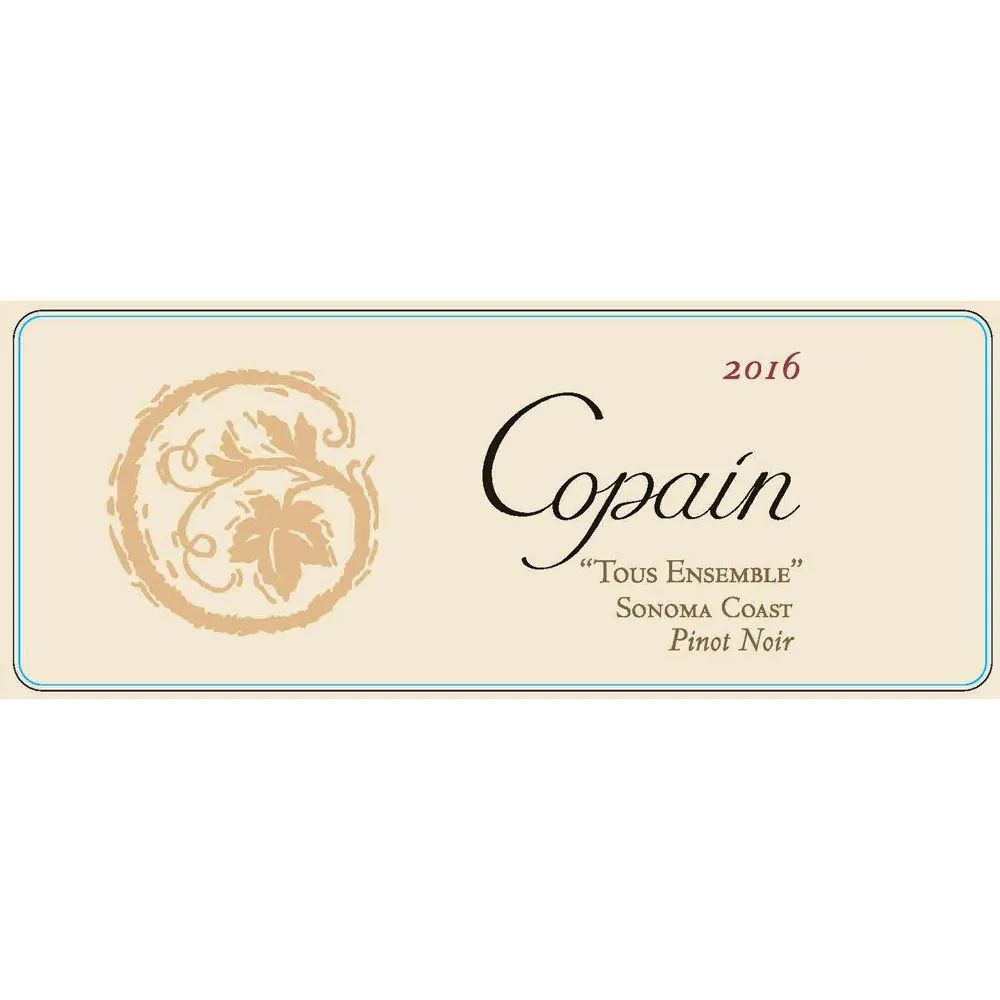 Tous Ensemble Pinot Noir Bottle