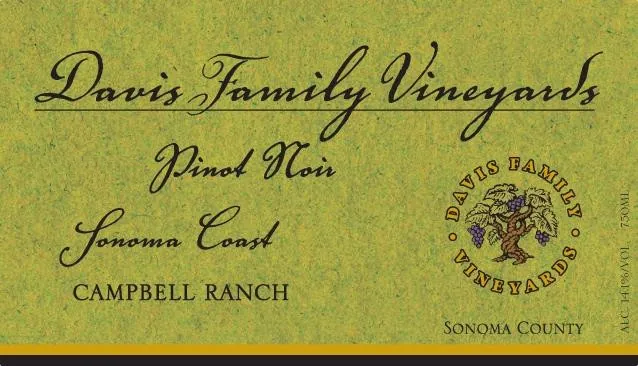 Campbell Ranch Pinot Noir Bottle