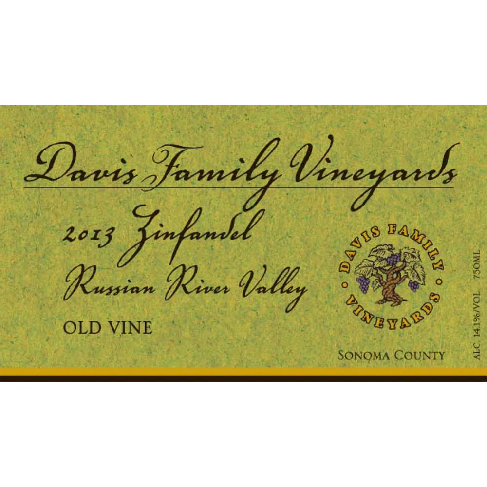 Old Vine Zinfandel Bottle
