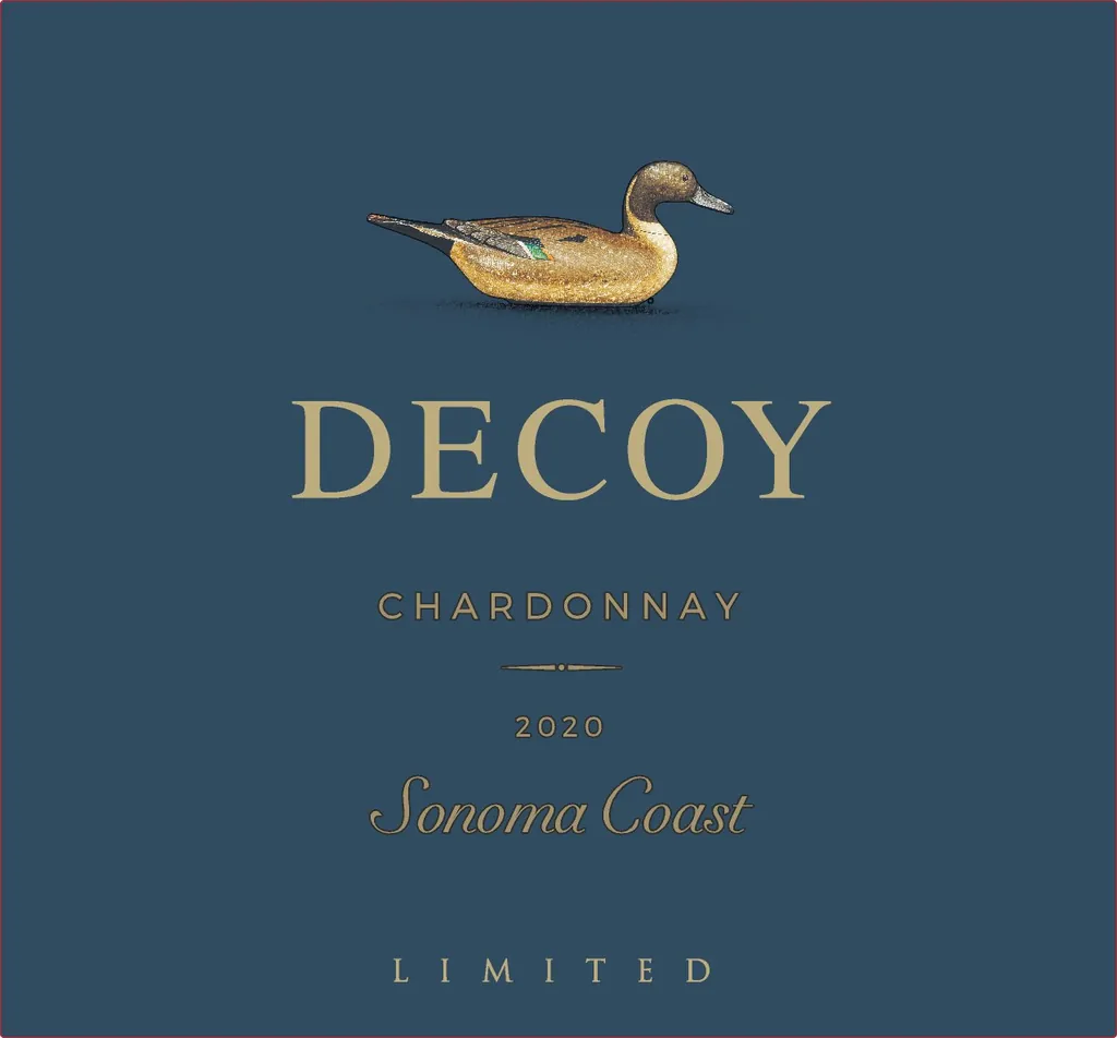 Limited Sonoma Coast Chardonnay Bottle