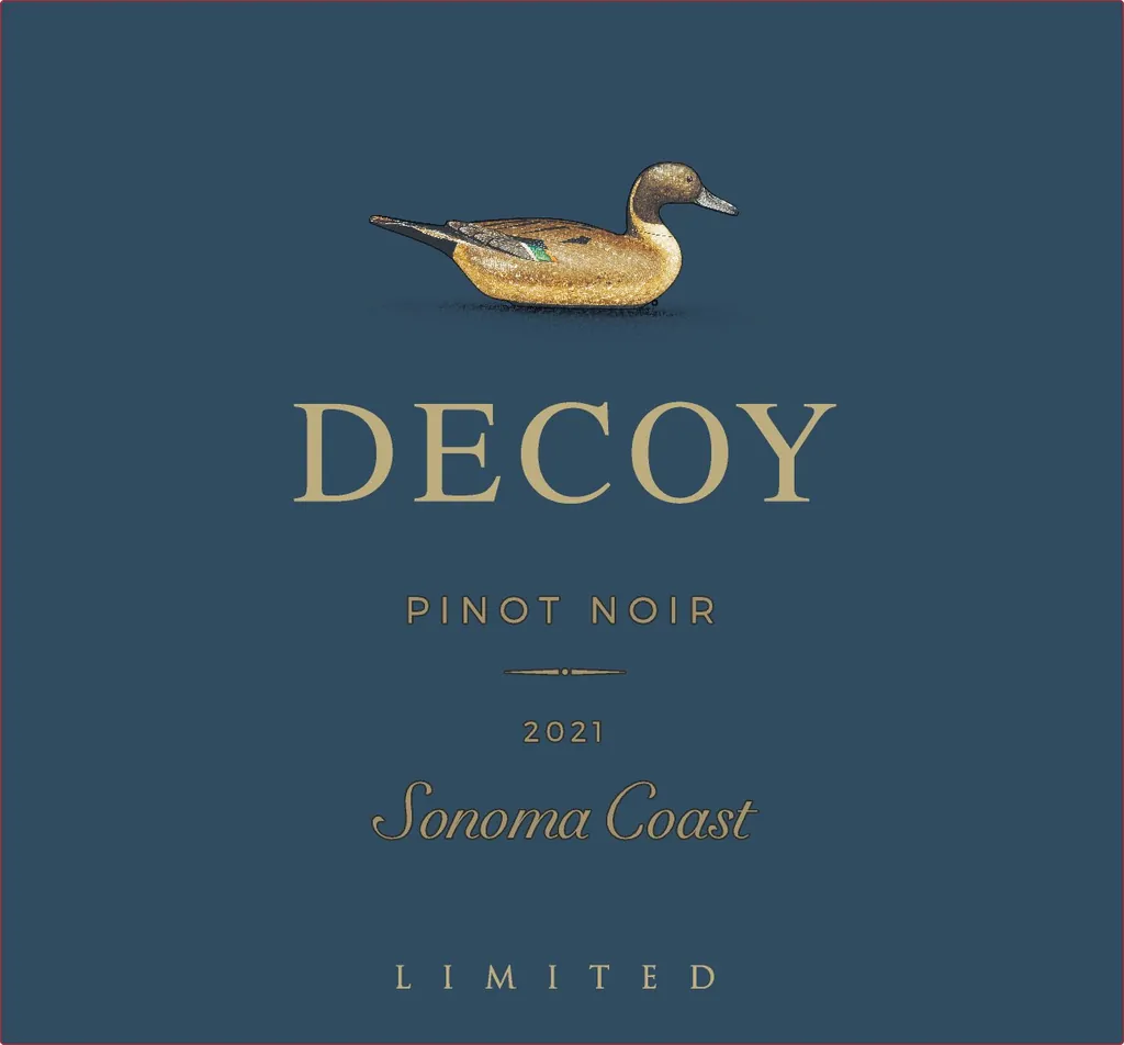 Limited Sonoma Coast Pinot Noir Bottle