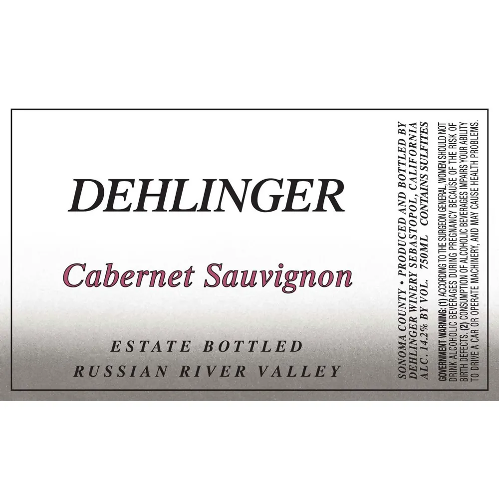 Cabernet Sauvignon Bottle