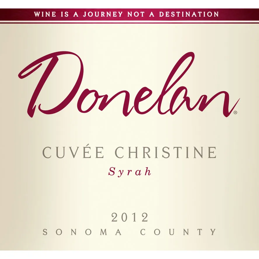 Cuvee Christine Syrah Bottle