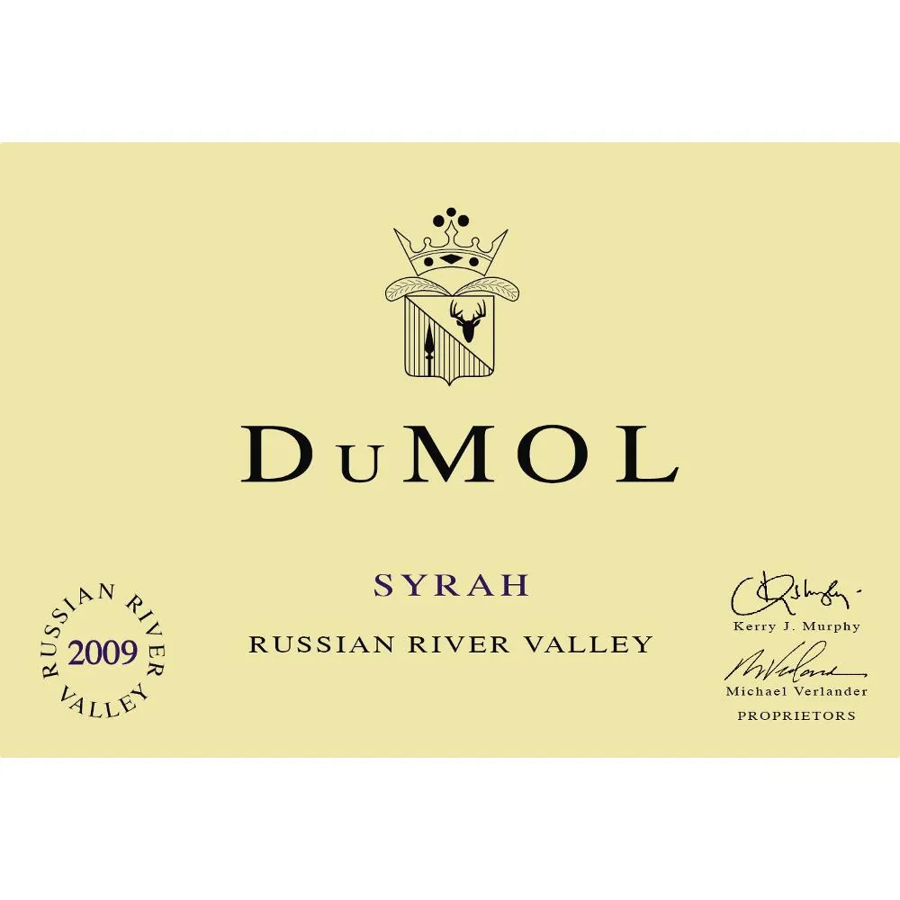 Russian River Valley Syrah Bottle