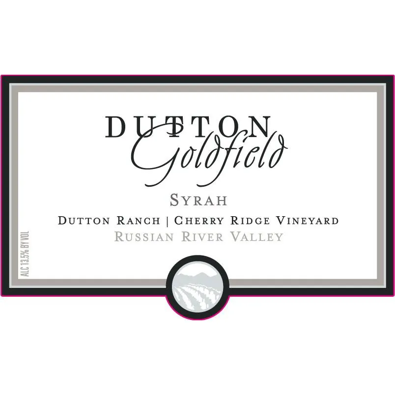 Cherry Ridge Vineyard Syrah Bottle