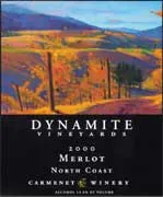 Dynamite Merlot Bottle