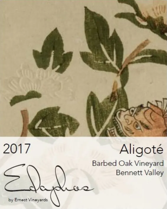 Edaphos Barbed Oak Vineyard Aligote Bottle