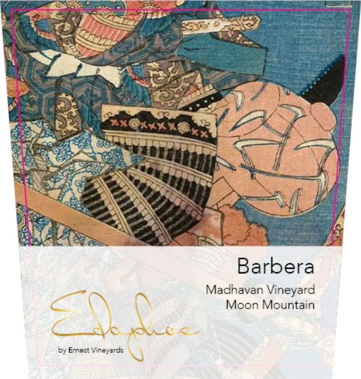 Edaphos Madhavan Vineyard Barbera Bottle