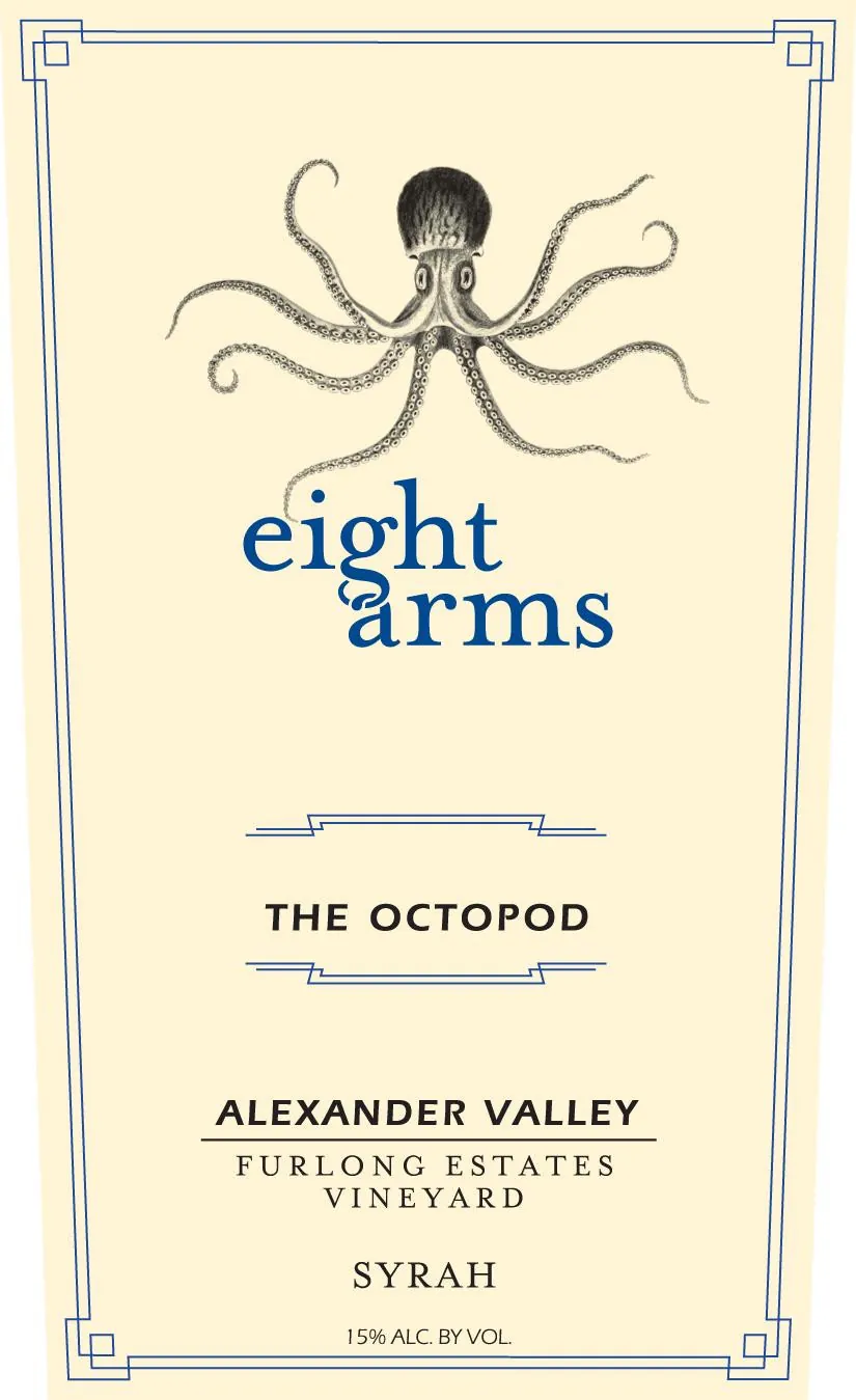 The Octopod Syrah Bottle