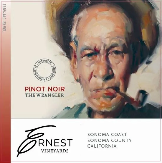 The Wrangler Pinot Noir Bottle