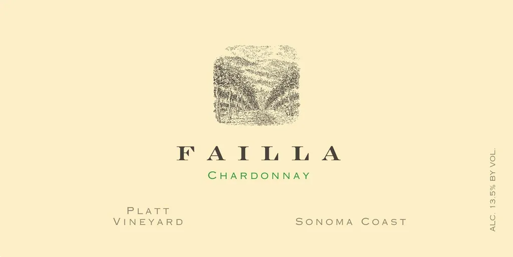 Platt Vineyard Chardonnay Bottle