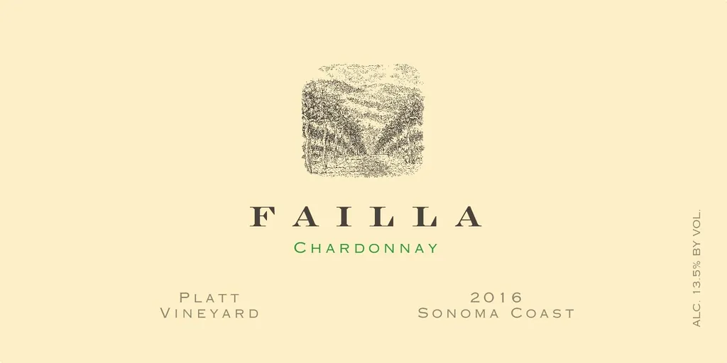 Sonoma Coast Chardonnay Bottle