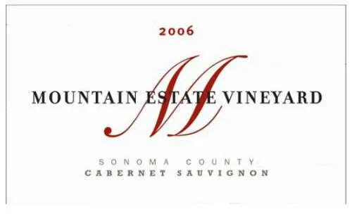 Mountain Estate Cabernet Sauvignon Bottle