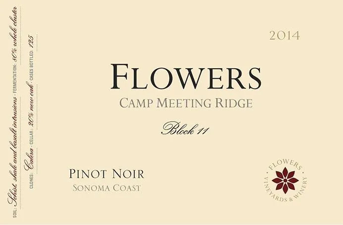 Camp Meeting Ridge Pinot Noir Block 11 Bottle
