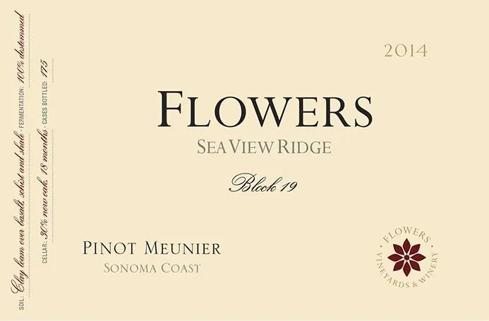 Sea View Ridge Block 19 Pinot Meunier Bottle