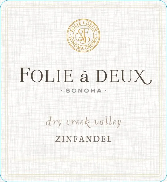 Dry Creek Zinfandel Bottle