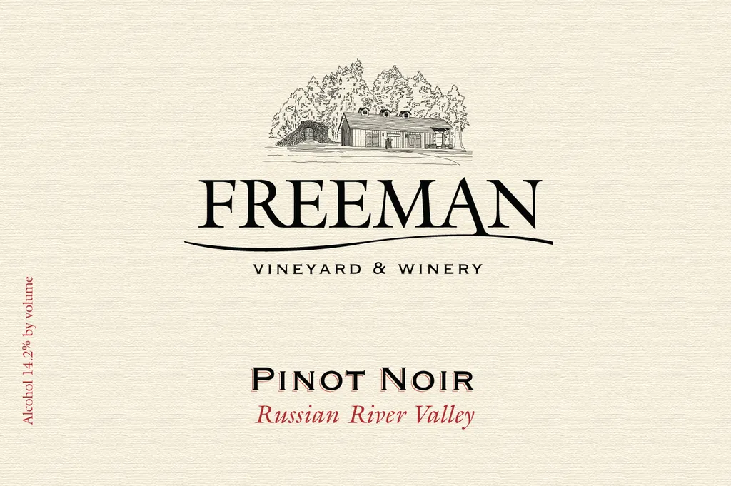 Russian River Pinot Noir Bottle