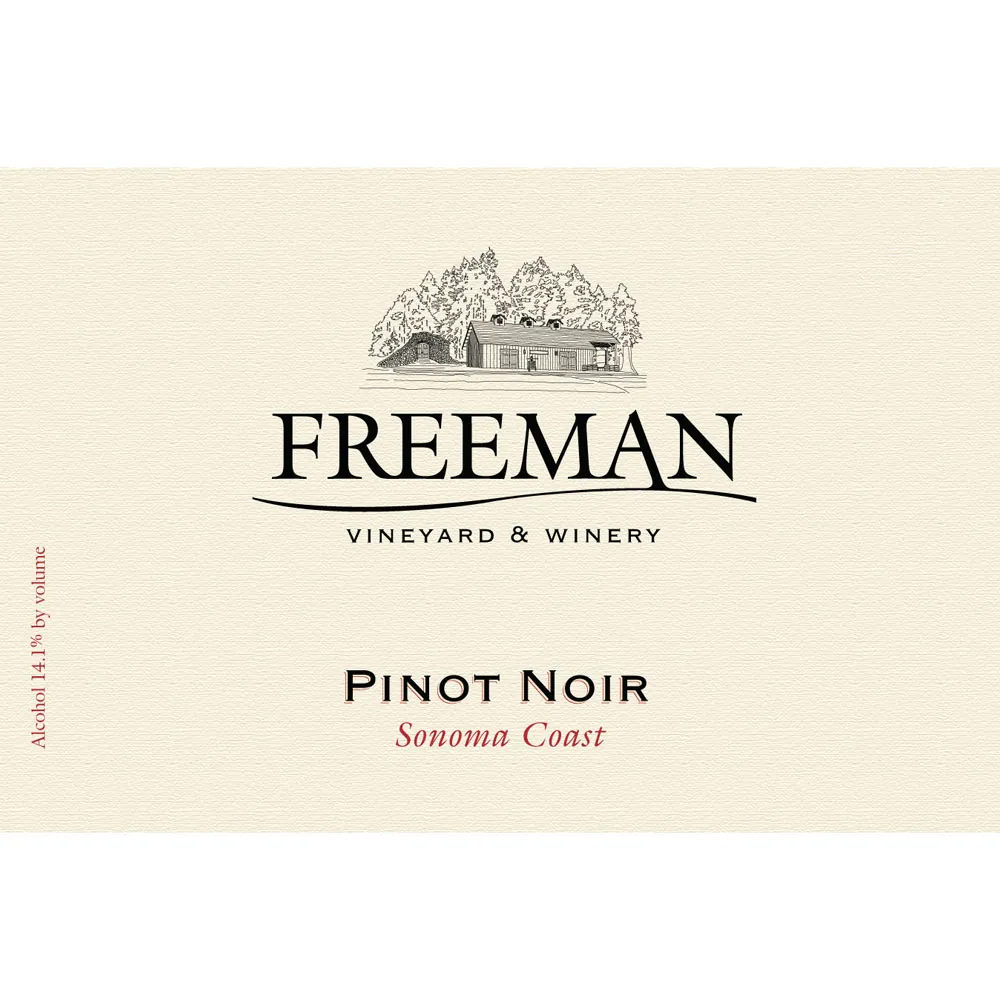Sonoma Coast Pinot Noir Bottle